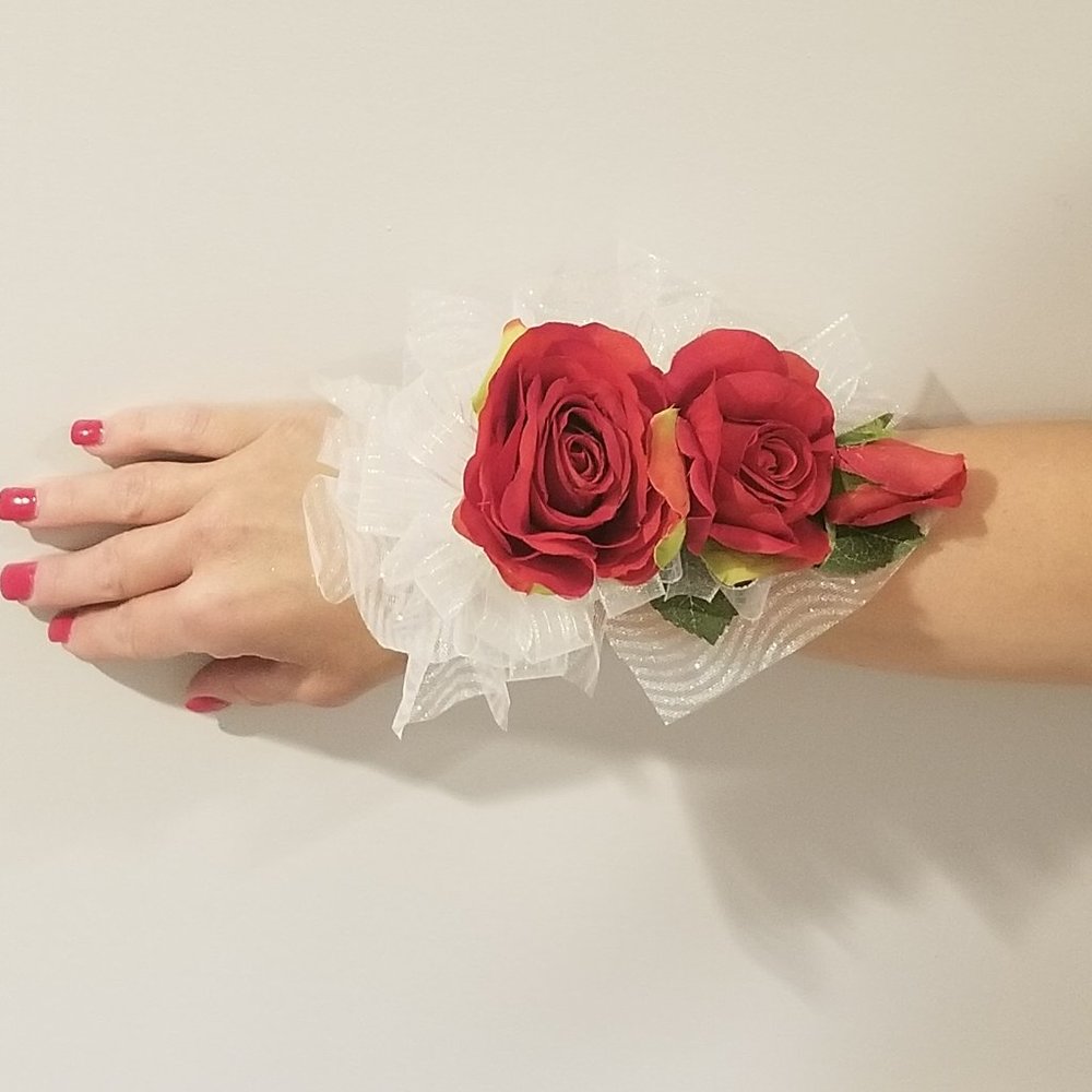 Red Rose Corsage